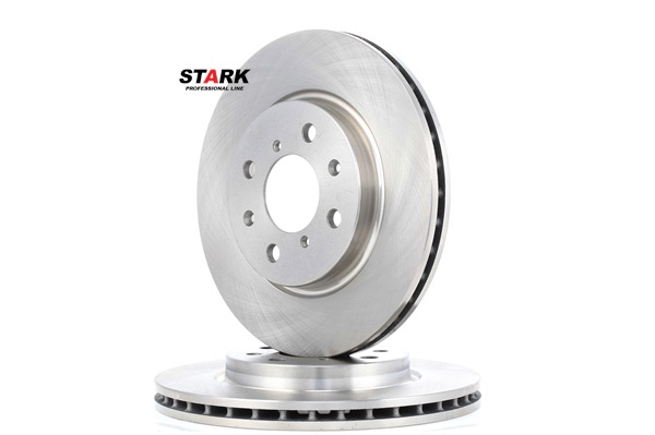 STARK SKBD-0023069: Disc de frână punte fata, Ř: 255,8mm, ventilat, Fonta, Ř: 255,8mm, netratat, fara suruburi