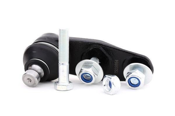 STARK SKSL-0260001: Podpora- / Kloub přední osa, tlačítko, oboustranná, 16mm, se spojovacím materiálem