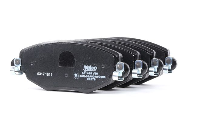 VALEO 301433: Piduriklotsid Esisild, koos kokkusurumisvastase plekiga, FIRST