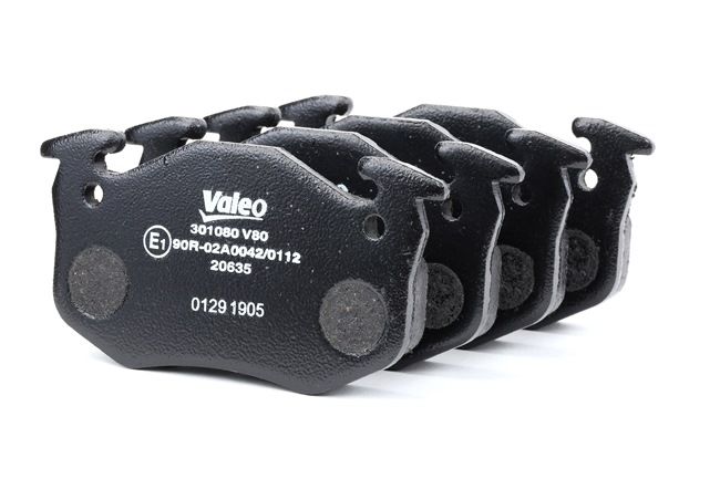 VALEO 301080: Juego de pastillas de freno Eje delantero, sin chapa antichirridos, FIRST