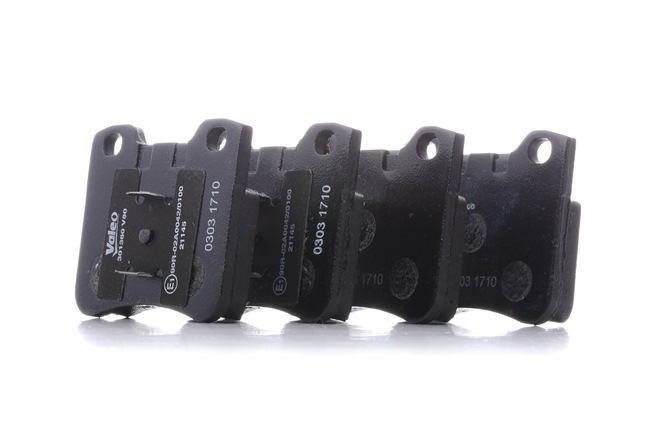 VALEO 301360: Brzdové platničky predna naprava, s proti hlukovým plechom, FIRST
