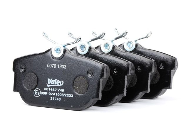 VALEO 301482: Piduriklotsid Tagasild, ilma kokkusurumisvastase plekita, FIRST