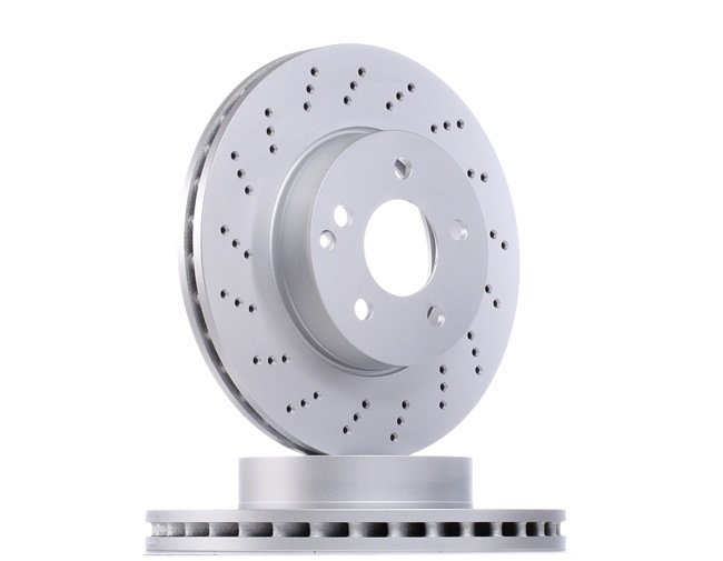 DELPHI BG4142C: Disque de frein Ø: 295mm, ventilé, perforé, Ø: 295mm, revêtu