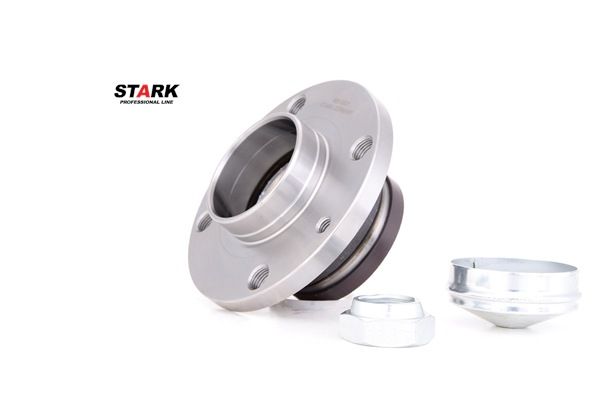 STARK SKWB-0180586 Radlagersatz mit integriertem magnetischen Sensorring, mit Mutter, mit Fettkappe