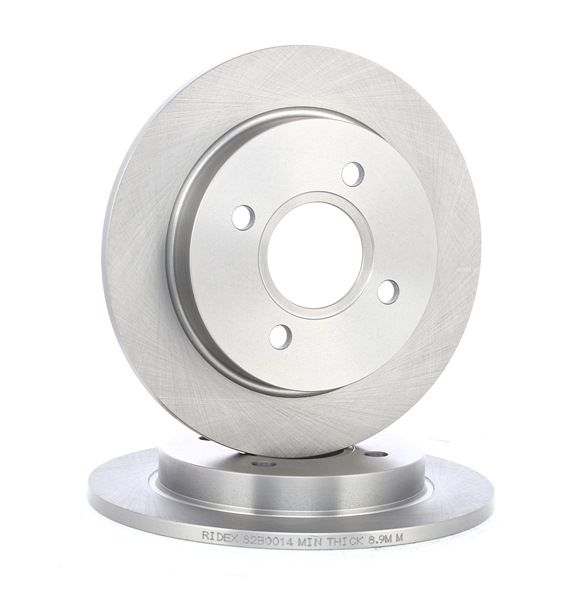 RIDEX 82B0014 Jarrulevy FORD FIESTA 6 112 hv Bensiini hinta