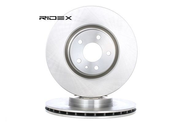 RIDEX 82B0132: Brzdový kotouč přední osa, R: 283,9mm, větráno, Litina, R: 283,9mm, nepotažený (bez vrstvy), bez šroubu
