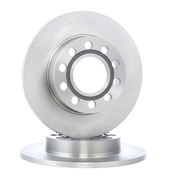 RIDEX 82B0706: Disque de frein Essieu arrière, Ø: 245mm, plein, Fonte, Ø: 245mm, nu/non protégé/non plastifié, sans vis/boulons
