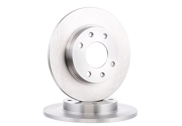 RIDEX 82B0035: Brzdový kotouč přední osa, R: 246,7mm, plný, Litina, R: 246,7mm, nepotažený (bez vrstvy), bez šroubu