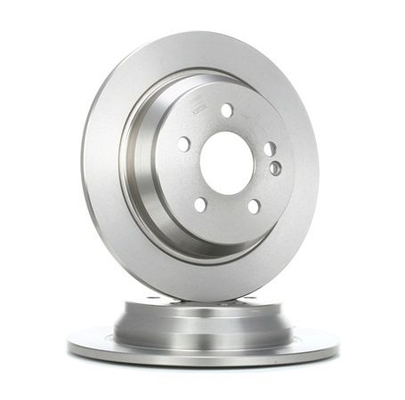 RIDEX 82B0231: Bremsscheibe Hinterachse, Ø: 296,2mm, voll, Gusseisen, Ø: 296,2mm, unbeschichtet, ohne Schrauben
