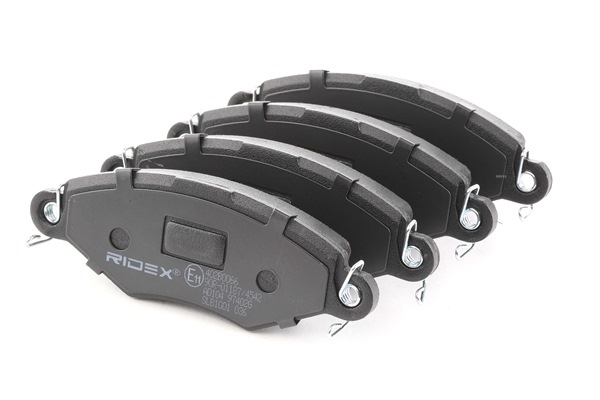 RIDEX 402B0066 Remblokken PEUGEOT 206 Hatchback (2A/C) 75 Pk Benzine kosten