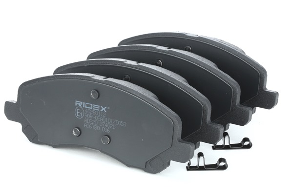 RIDEX 402B0112 Bremseklodser MITSUBISHI Lancer 7 Limousine (CS_A, CT_A) 122 HK Benzin hvad koster