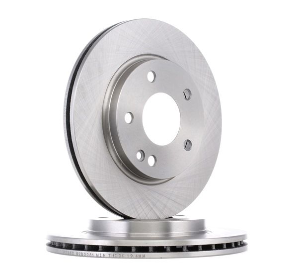 RIDEX 82B0081: Disco de freno Eje delantero, Ø: 259,9mm, ventilado, Hierro fundido, Ø: 259,9mm, sin recubrimiento, sin tornillos