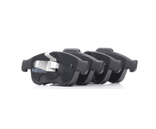 RIDEX 402B0343: Kit pastiglie freni Assale anteriore, senza accessori, con clip pistone