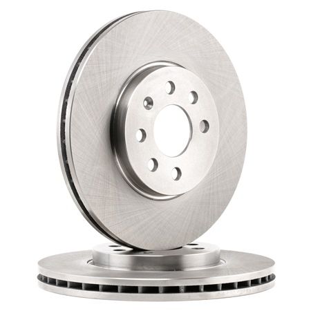 RIDEX 82B0119: Brzdový kotouč přední osa, R: 279,8mm, větráno, Litina, R: 279,8mm, nepotažený (bez vrstvy), bez šroubu