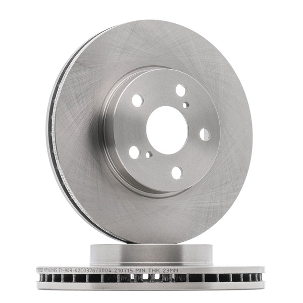 RIDEX 82B0705: Bremsscheibe Vorderachse, Ø: 260mm, Belüftet, Gusseisen, Ø: 260mm, unbeschichtet, ohne Schrauben