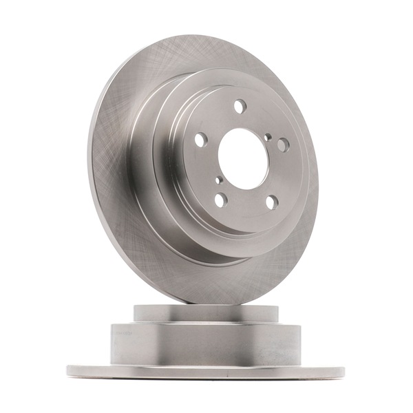 RIDEX 82B0090: Bremsscheibe Hinterachse, Ø: 265,8mm, voll, Gusseisen, Ø: 265,8mm, unbeschichtet, ohne Schrauben