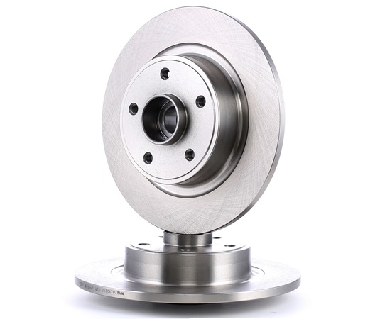RIDEX 82B0431: Brzdový kotouč Zadní náprava, R: 274,1mm, plný, Litina, R: 274,1mm, nepotažený (bez vrstvy), s integrovaným magnetickým senzorovým kroužkem