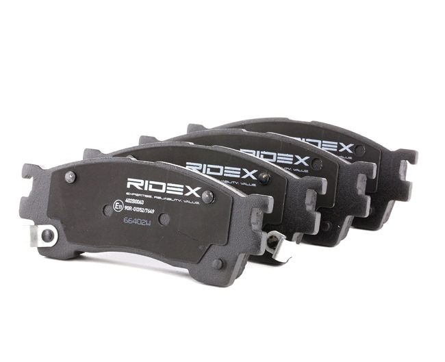 RIDEX 402B0063 Τακάκια φρένων MAZDA MX-6 (GE) 101 PS Βενζίνη κόστος