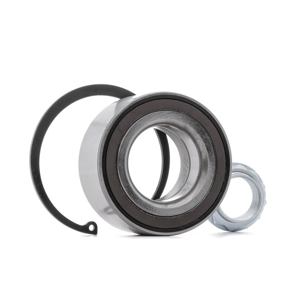 RIDEX 654W0197: Juego de cojinete de rueda eje trasero ambos lados, con anillo sensor magnético incorporado