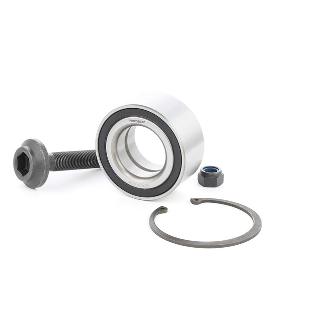 RIDEX 654W0028: Radlagersatz Vorderachse, ohne ABS-Sensorring, mit Schraube