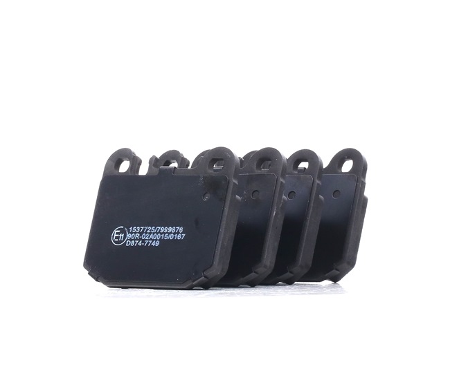 RIDEX 402B0213: Bremsbeläge Hinterachse