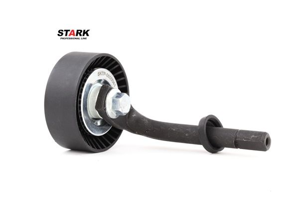 STARK SKTP-0600041: Įtempiklio skriemulys, V formos rumbuotas diržas su laikikliu
