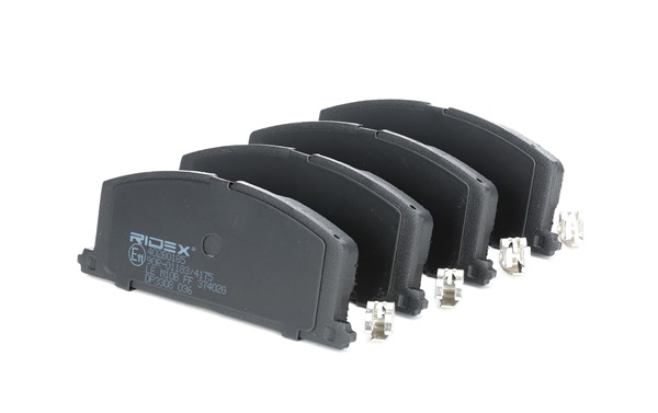RIDEX 402B0185 Jarrupalat, levyjarru TOYOTA RAV 4 II (CLA2_, XA2_, ZCA2_, ACA2_) 116 hv Diesel hinta