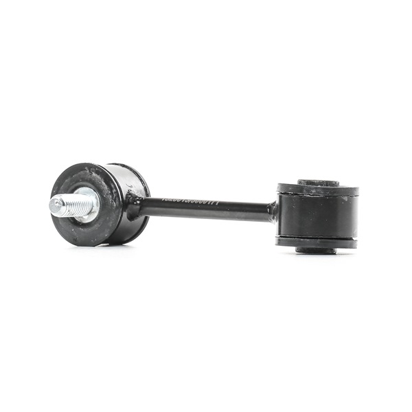 RIDEX 3229S0259: Drążek / wspornik, stabilizator oś przednia po obydwu stronach, 105[mm], Stal