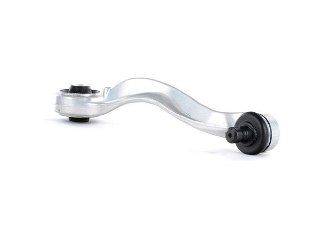 RIDEX 273C0007: Bras de suspension supérieur, arrière, Essieu avant droit, Aluminium, avec accessoires, avec support en caoutchouc
