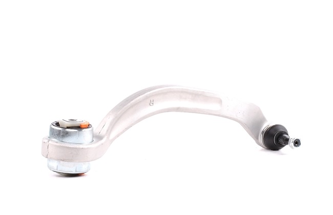 RIDEX 273C0384: Bras de suspension arrière, Essieu avant droit, Aluminium, avec accessoires, avec support en caoutchouc, avec écrou