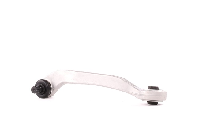 RIDEX 273C0067: Draagarm Vooras, Bovenaan, rechts, Voor, Aluminium, Met rubberlager
