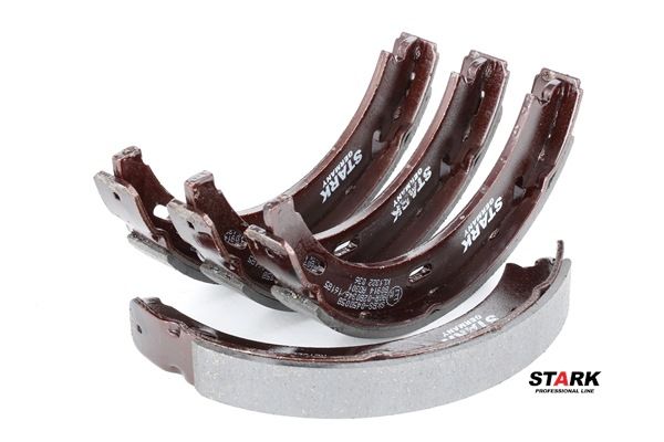 STARK SKBS-0450058: Zestaw szczęk hamulcowych Oś tylna, 164[mm]
