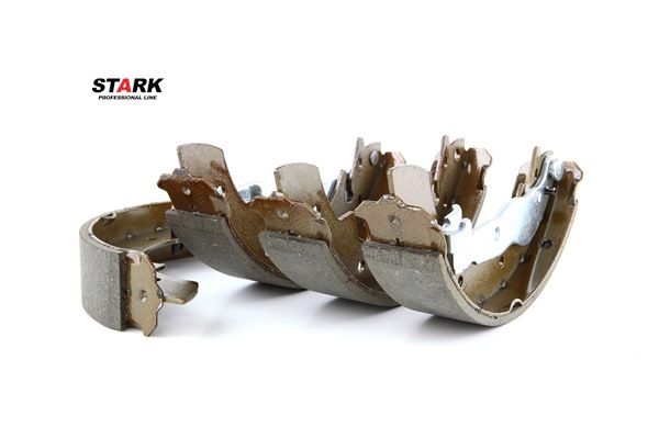 STARK SKBS-0450062: Zestaw szczęk hamulcowych Oś tylna, 228,6[mm], z dźwignią