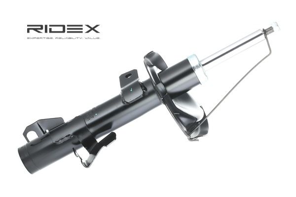 RIDEX 854S0333: Tlmič pérovania predna naprava vlavo, tlak plynu, Pružiaca jednotka