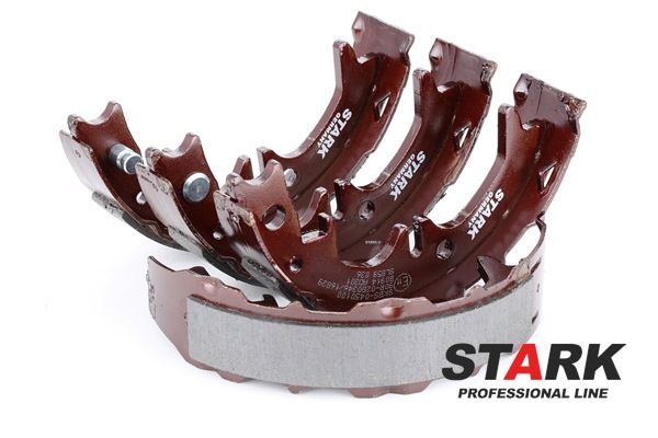 STARK SKBS-0450100: Jeu de mâchoires de frein Essieu arrière, 170mm, sans levier