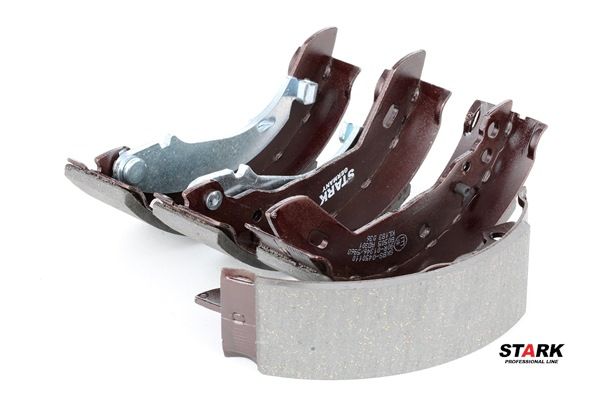 STARK SKBS-0450110: Sada brzdových čeľustí Zadna naprava, 180mm, s pakou