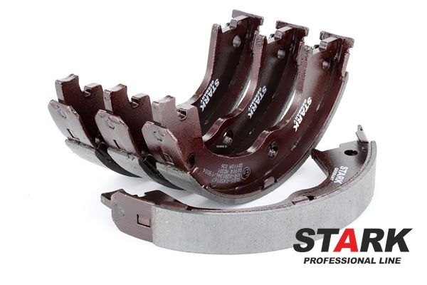 STARK SKBS-0450167: Jeu de mâchoires de frein Essieu arrière, 188mm, sans levier