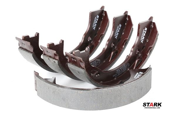 STARK SKBS-0450171: Zestaw szczęk hamulcowych Oś tylna, 184[mm]