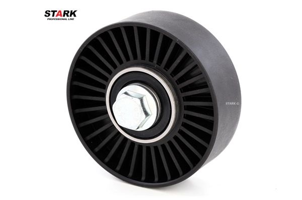 STARK SKDG-1080055: Kreipiantysis skriemulys, V formos rumbuotas diržas Ø: 80mm, Ø: 80mm, su varžtais