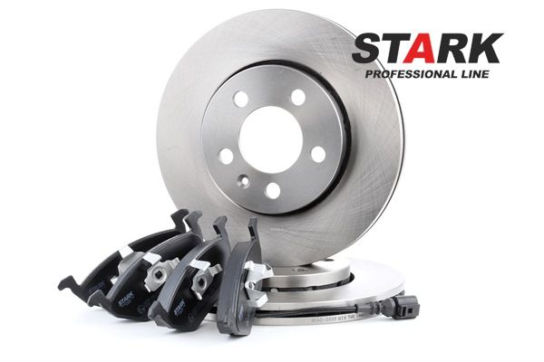 STARK SKBK-1090002: Pidurikomplekt, ketaspidur Esisild, Ø: 256mm, õhutusega