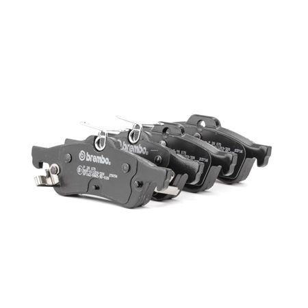 BREMBO P 28 070: Bremsbeläge PRIME LINE ohne Zubehör, mit Anti-Quietsch-Blech