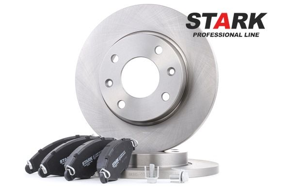 STARK SKBK-1090026: Sada bŕzd, Kotúčová brzda predna naprava, Ø: 247mm, plný