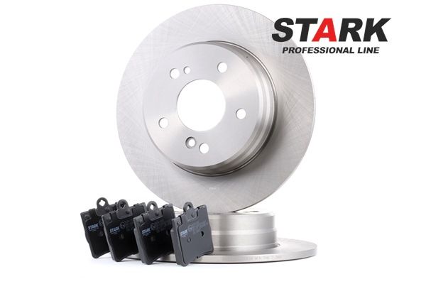 STARK SKBK-1090027: Souprava brzd, koutocova brzda Zadní náprava, R: 278mm, plný