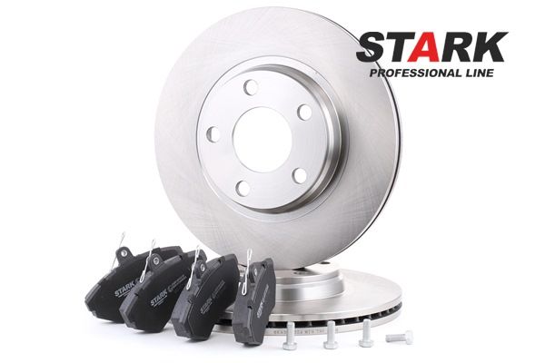 STARK SKBK-1090035: Souprava brzd, koutocova brzda přední osa, R: 280mm, větráno