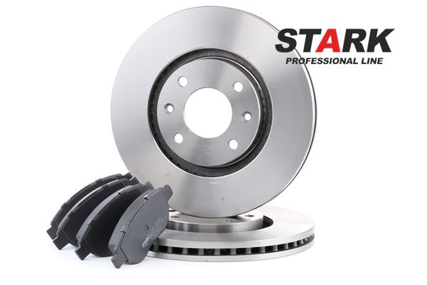STARK SKBK-1090049: Sada bŕzd, Kotúčová brzda predna naprava, Ø: 283mm, vetraný