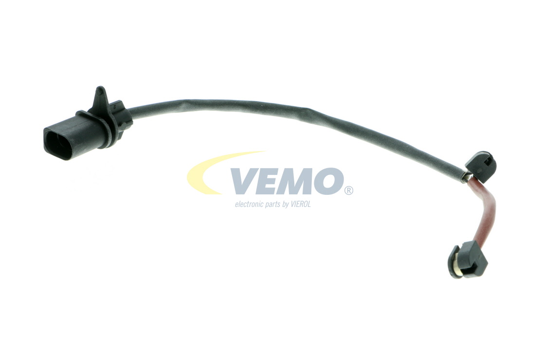 VEMO V10-72-1305: Sensor de desgaste de pastillas de frenos Eje trasero, Q+, calidad de primer equipo "HECHA EN ALEMANIA"