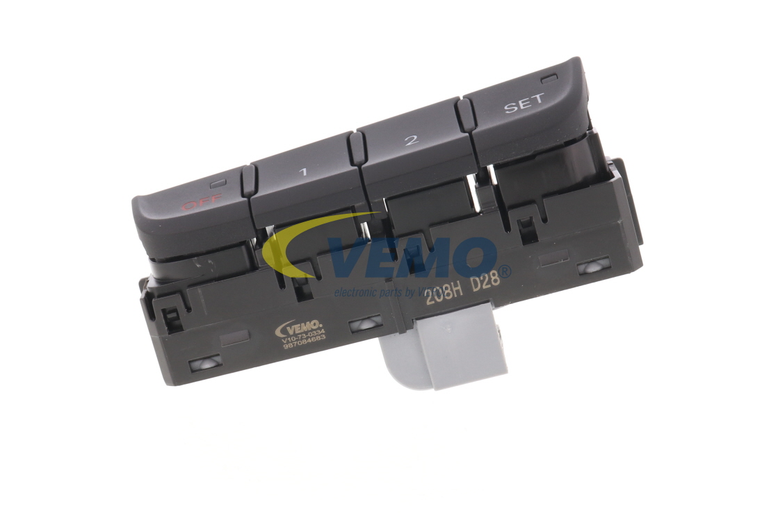 VEMO V10-73-0334: Element de reglaj, regaj scaun fata stanga, Q+, original equipment manufacturer quality