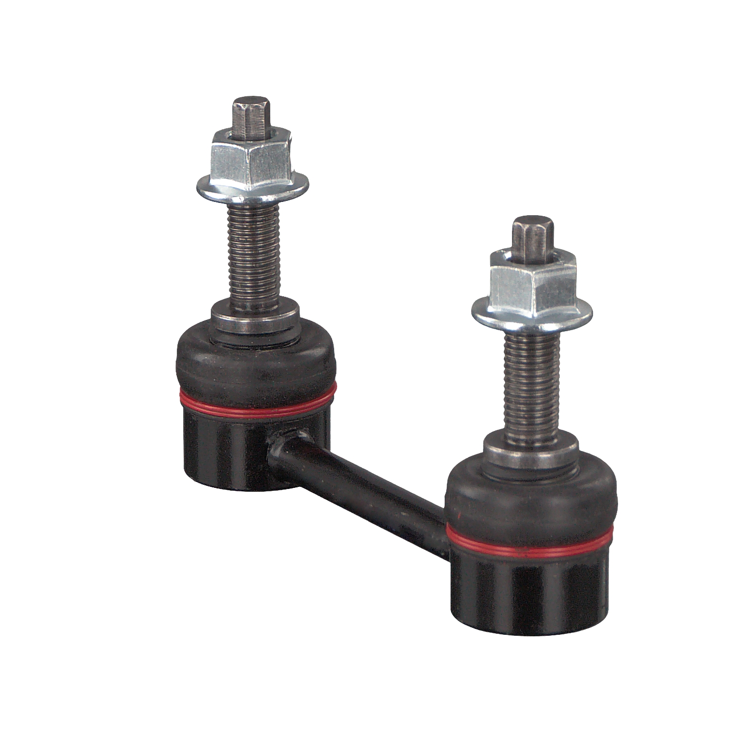 FEBI BILSTEIN 48004: Brat / bieleta suspensie, stabilizator Axa spate stanga, Axa spate dreapta, 117mm, Otel, cu piulițe