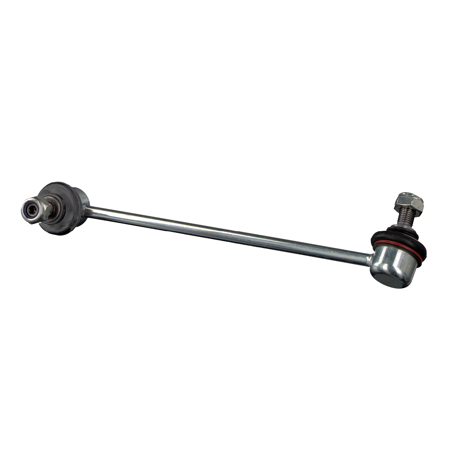 FEBI BILSTEIN 48015: Brat / bieleta suspensie, stabilizator Axa fata stanga, 267mm, Otel, cu piulițe