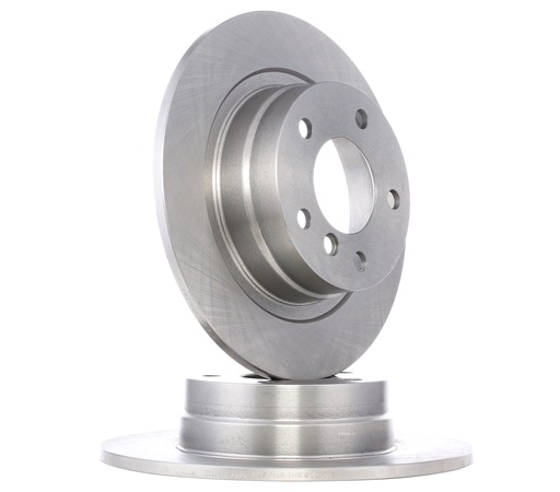 RIDEX 82B0367: Disco de freno Eje trasero, Ø: 296mm, macizo, Hierro fundido, Ø: 296mm, sin recubrimiento, sin tornillos